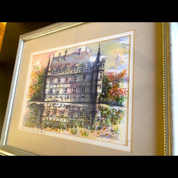Watercolor by Robert Chevron